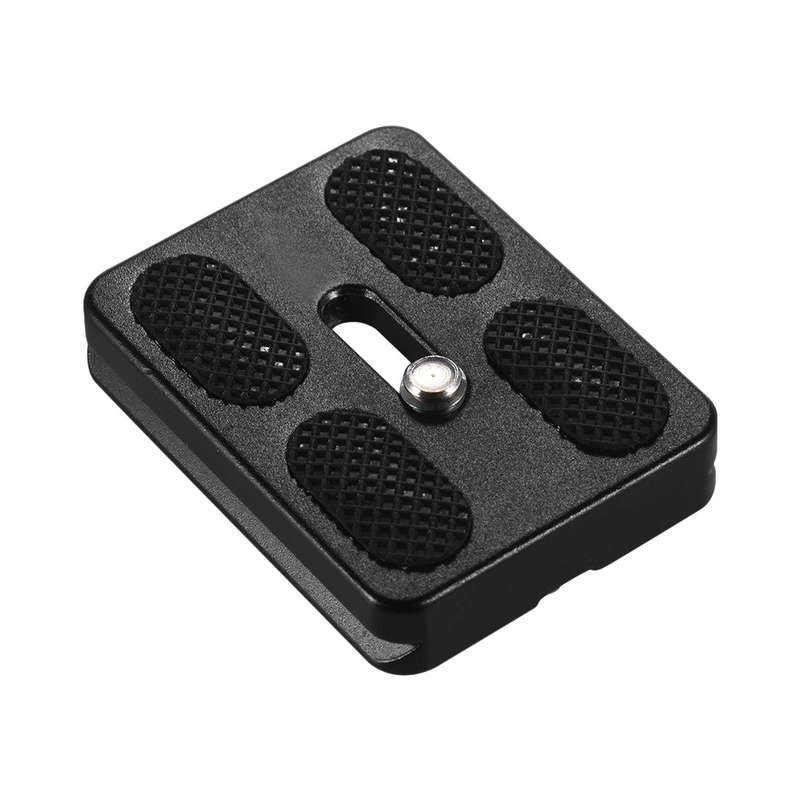50*38mm Size Aluminum Alloy Universal Quick Release Plate D-50T QR Plate with 1/4 Inch Screw for Arc
