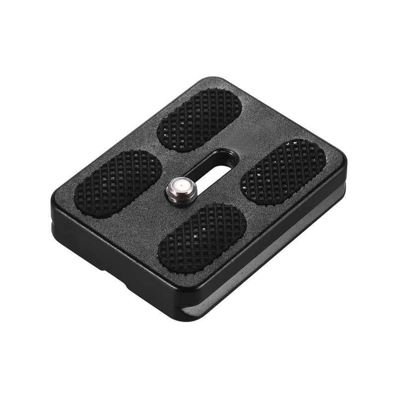 50*38mm Size Aluminum Alloy Universal Quick Release Plate D-50T QR Plate with 1/4 Inch Screw for Arc