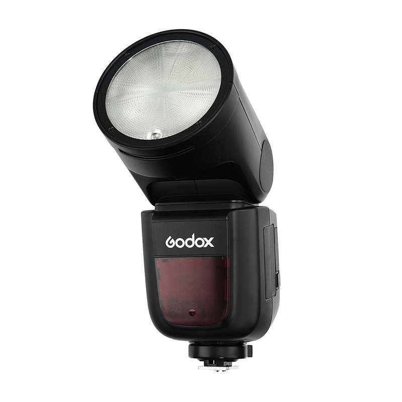 Godox V1N Professional Camera Flash Speedlite Speedlight Round Head Wireless 2.4G Fresnel Zoom Compa