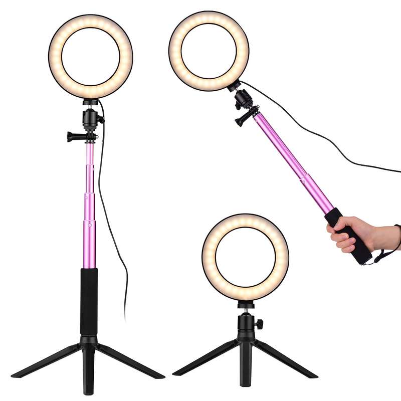 PULUZ Lightbox Mini Photo Studio Light Box with 6 Color Backdrops Photo Shooting Tent Kit 80Pcs LED