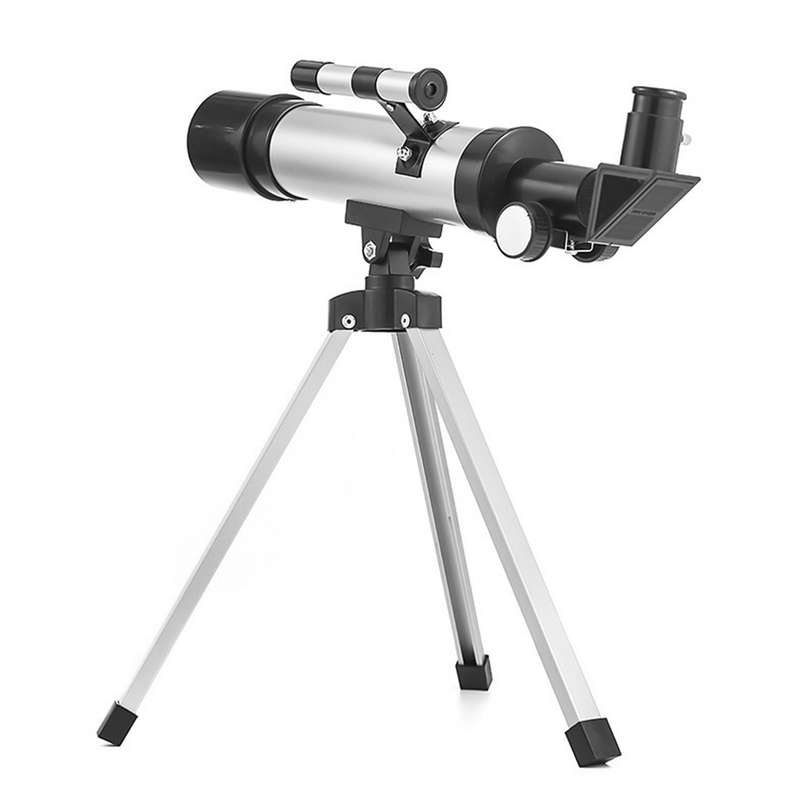 Astronomical Telescope Compact Portable Telescope of 90X Magnification with Adjustable Tripod for Ki