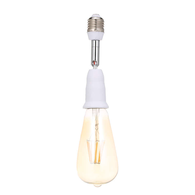 E26/E27 Light Socket Extender Vertical 180 Adjustable Horizontal 360 Adjustable Max 60W Lig