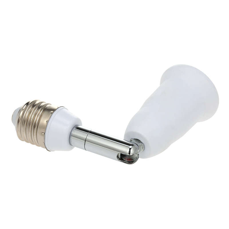 E26/E27 Light Socket Extender Vertical 180 Adjustable Horizontal 360 Adjustable Max 60W Lig