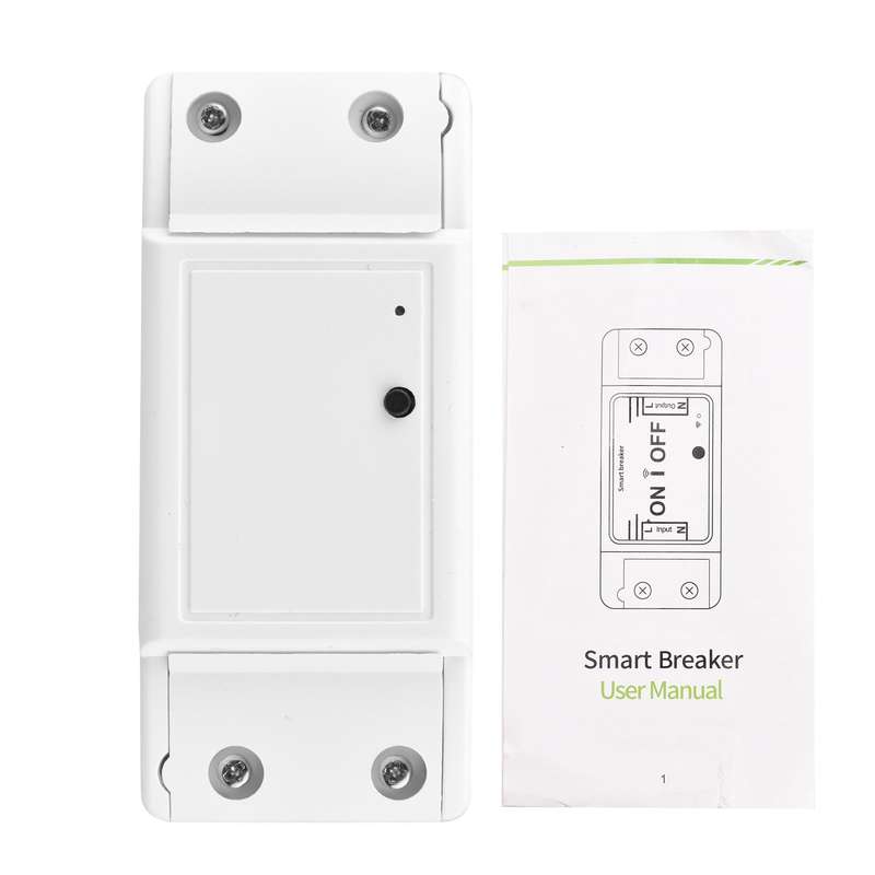 WiFi Smart Switch Compatible with Amazon Alexa & for Google Home Timer 10A/2200W Wireless Rem