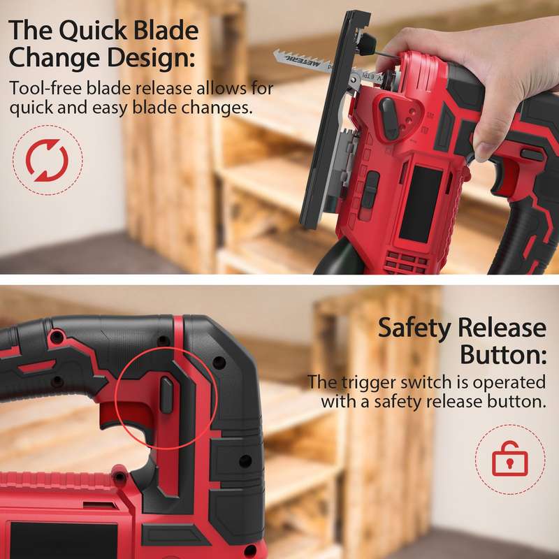 Meterk 20V cordless jigsaw kit EU