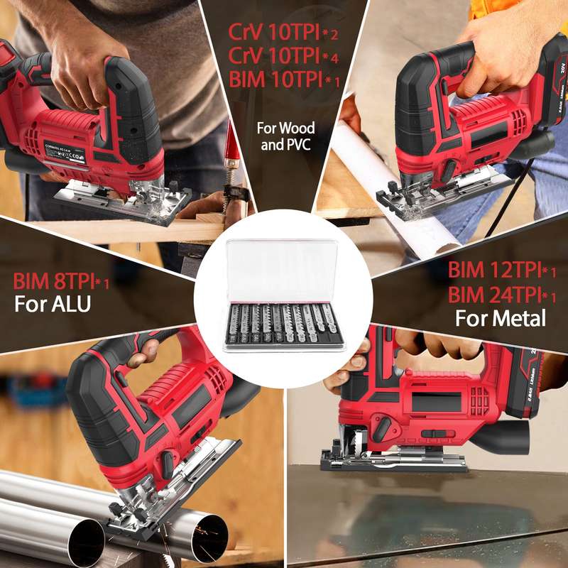 Meterk 20V cordless jigsaw kit EU