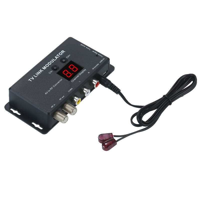 TVLINK Modulator AV to RF Convertor & IR Extender RF Modulator