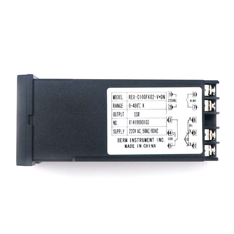 PID Digital Intelligent Temperature Controller REX-C100FK02-V*DN 0-400C K Type Input SSR Outp