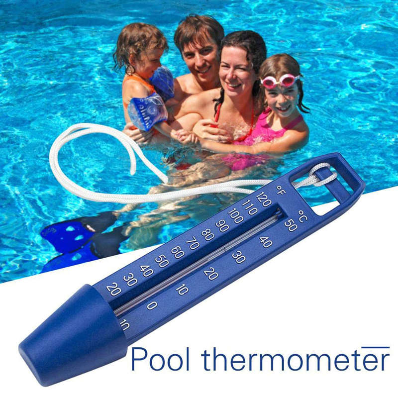 Pool Thermometer Premium Water Thermometers with String Degrees and Fahrenheit Accurate Temper