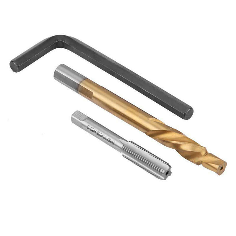 M9 x 1.25 Brake Thread Repair Kit Brake Caliper Guide Thread Repair Tool