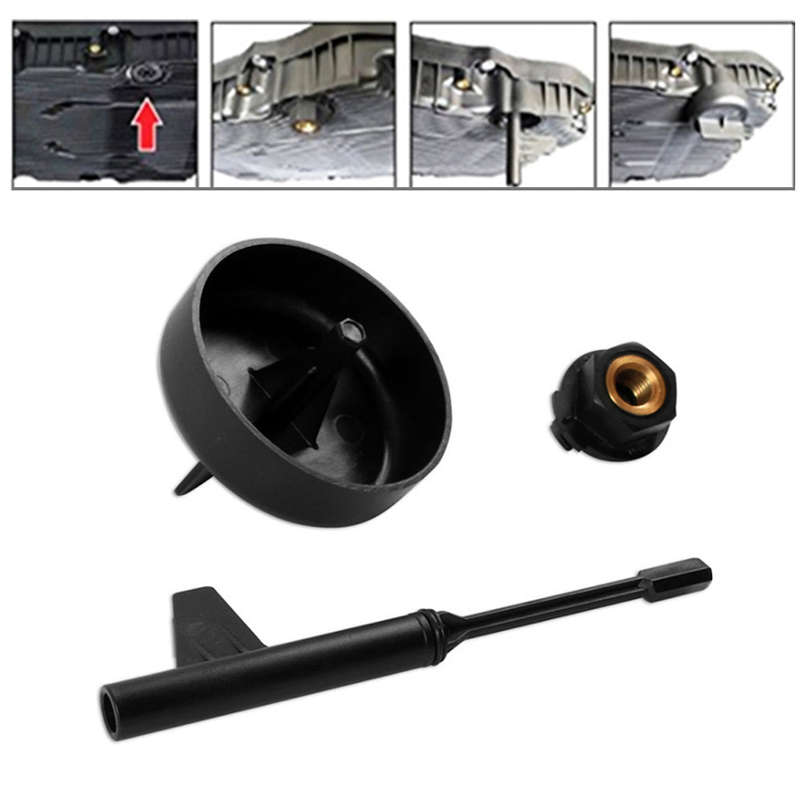 Car Transmission Oil Adaptor Tool Oil Drain Refill Kit Set Replacement for Benz 9G-Tronic Tran