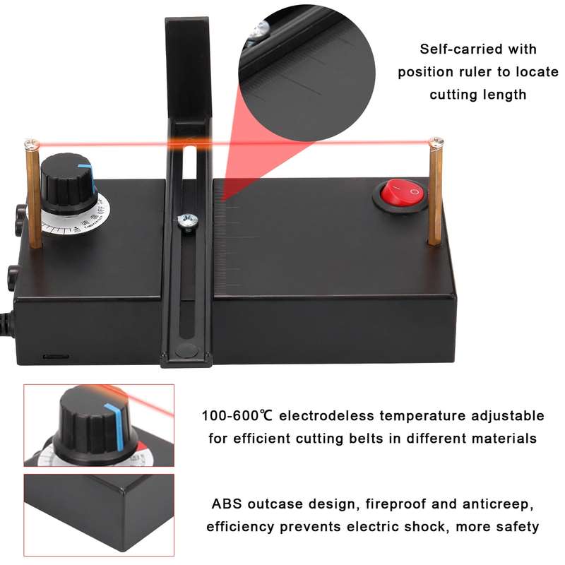 Home Use Hot Ribbon Cutter Machine DIY Rope Band Craft DIY Manual Cut Tool