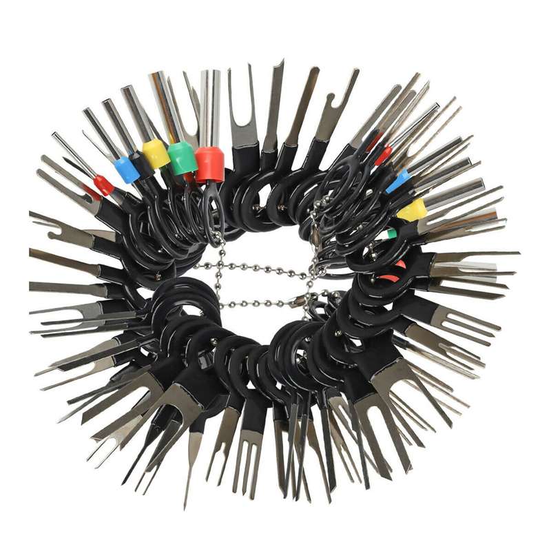 39Pcs Wire Terminal Removal Tool Car Electrical Wiring Crimp Connector Pin Kit