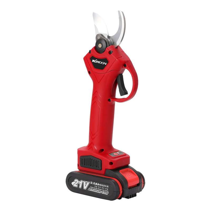 21V Cordless Electric Pruner Pruning Shear Efficient Fruit Tree Bonsai Pruning Branches Cutter Lands
