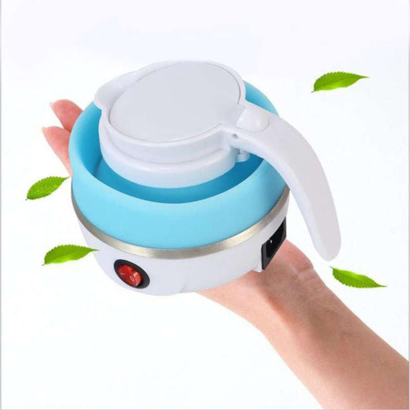 Mini Travel Winter Outdoor Portable Electric Kettle Foldable Kettles Food Grade Silicone Small
