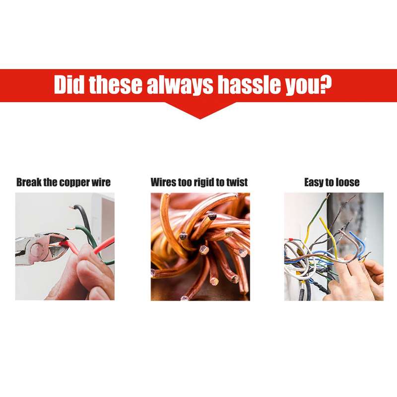 Wire Twisting Tool Wire Stripper and Twister for Stripping and Twisting 11/12/13AWG Solid Wires for