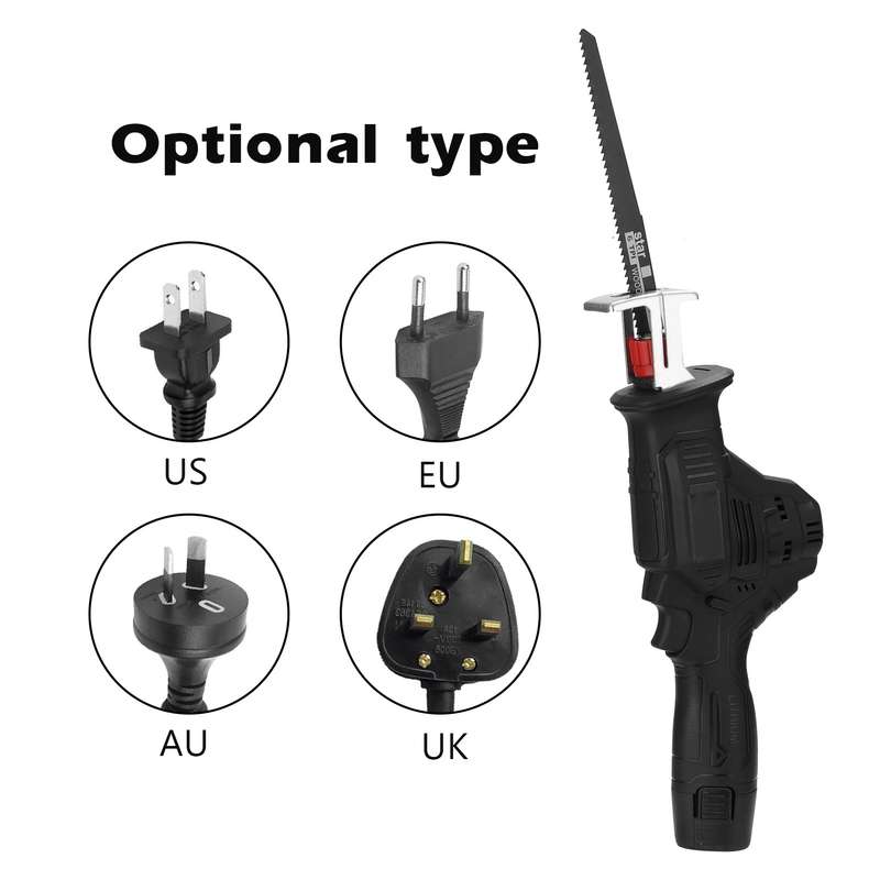 Portable Multifunctional Reciprocating Saws Outdoor Saber Saw Electric Power Tools for Cutting Wood
