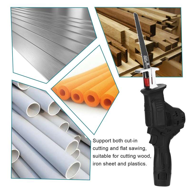 Portable Multifunctional Reciprocating Saws Outdoor Saber Saw Electric Power Tools for Cutting Wood