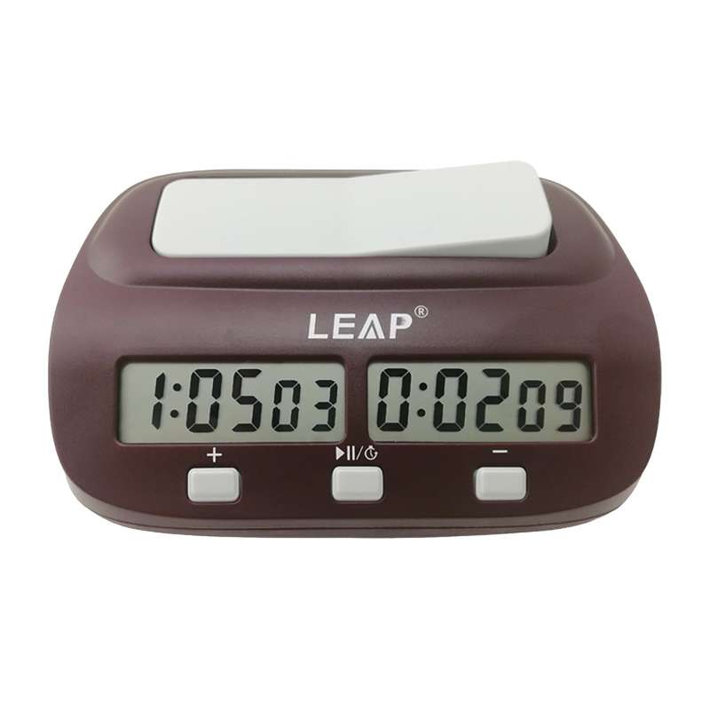 Professional Digital Chess Clock Count Down Chess Timer with Alarm Electronic Board Game Bonus