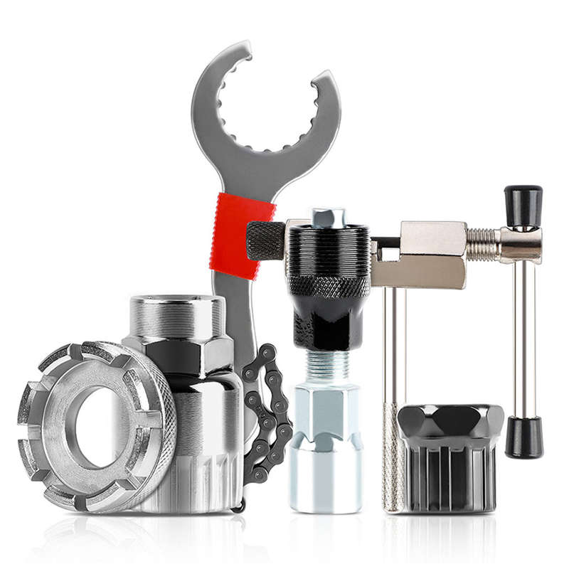 WEST BIKING Bicycle Repairing Tool Kits Bikes Chains Cutter Bracket Flywheel Remover Bike Wren