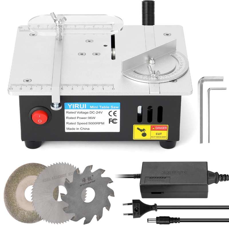 Mini Multifunctional Table Saw Electric Desktop Saws Small Household DIY Cutting Tool Woodworking La