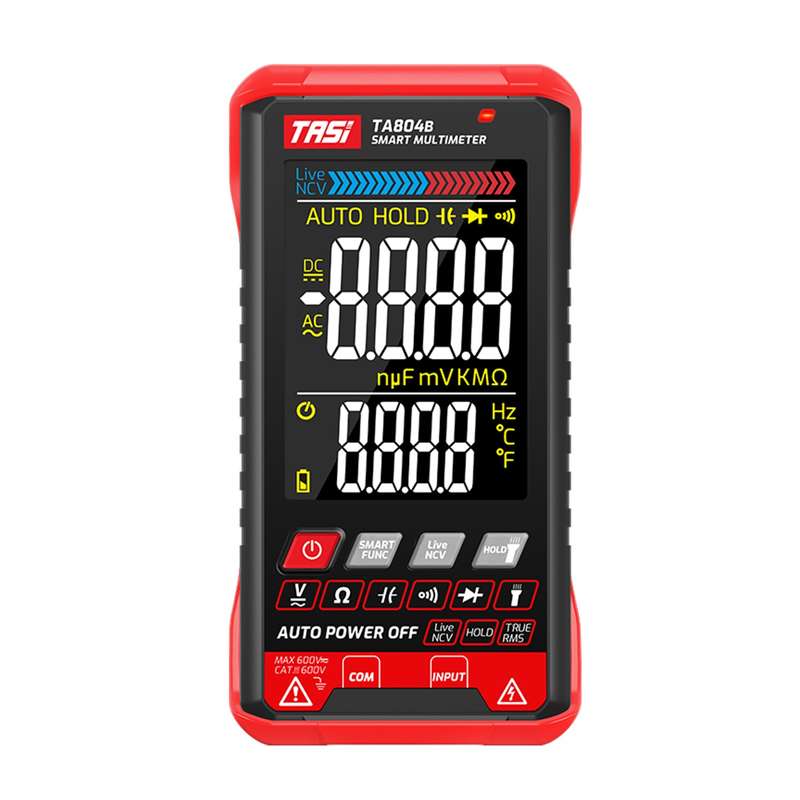 TASI TA804B Digital Multimeter Professional Auto Tester True RMS Multimeter Ultra-Thin Intelligent O