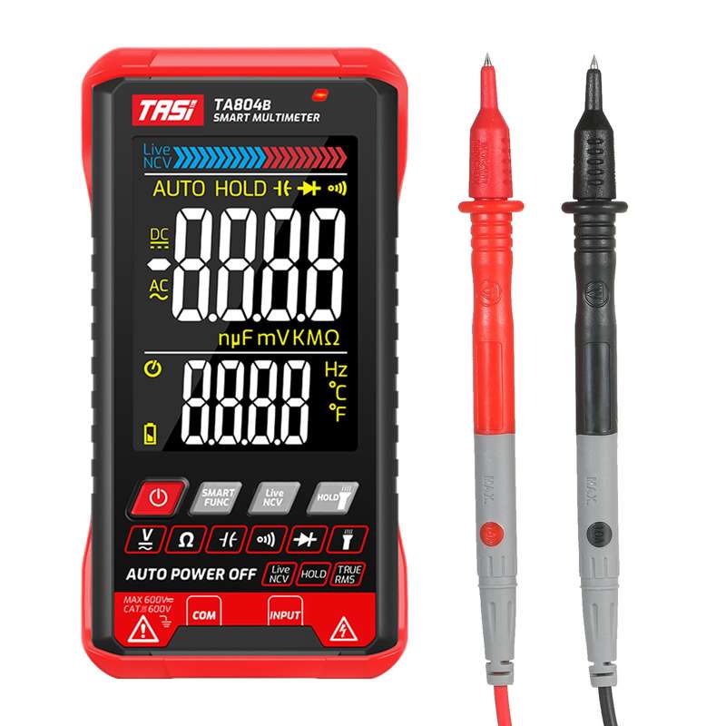 TASI TA804B Digital Multimeter Professional Auto Tester True RMS Multimeter Ultra-Thin Intelligent O