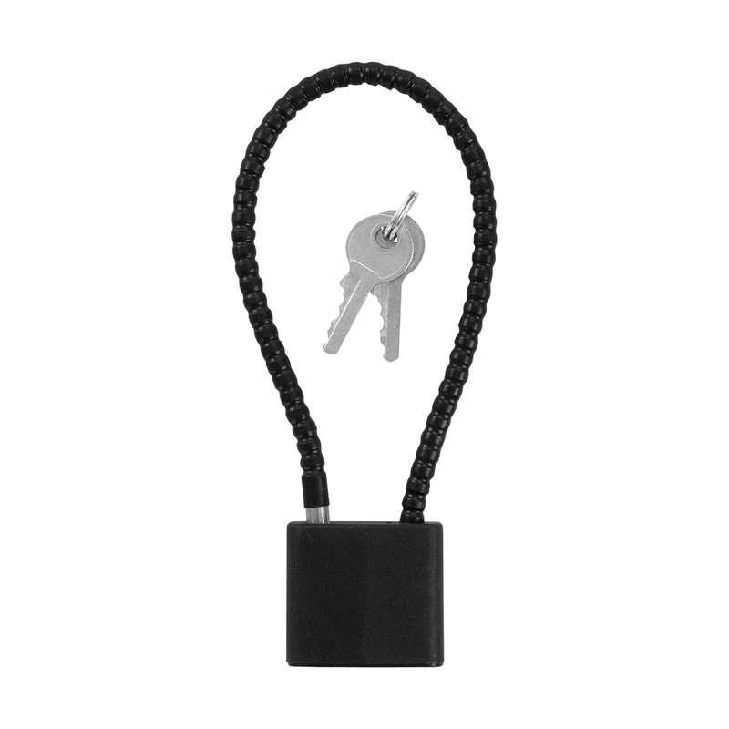 8.5-Inch Cable Gun Lock Rugged Keyed Cable Lock Helmet Bike Lock with Keys for Shotgun Pistol
