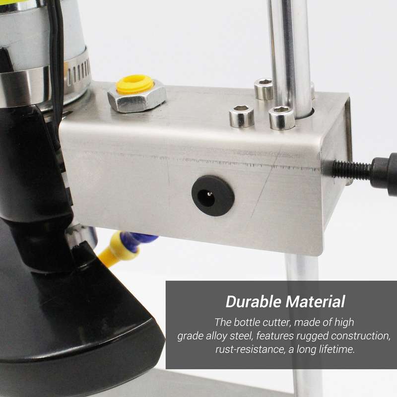 Electric Glass Bottle Cutter Cutting Tool Cutting Machine with 7 Variable Speeds for DIY Flowerpot R