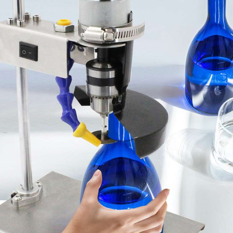 Electric Glass Bottle Cutter Cutting Tool Cutting Machine with 7 Variable Speeds for DIY Flowerpot R