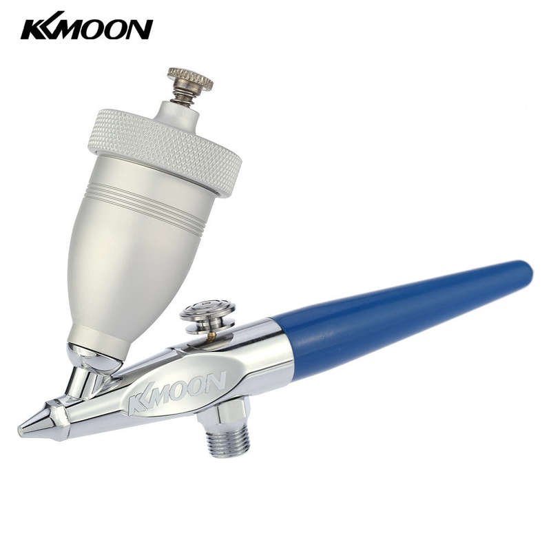 KKmoon Mini Sandblasting Airbrush Sandblaster Spray Model Air Brush Kit for Art Painting Tattoo Meta