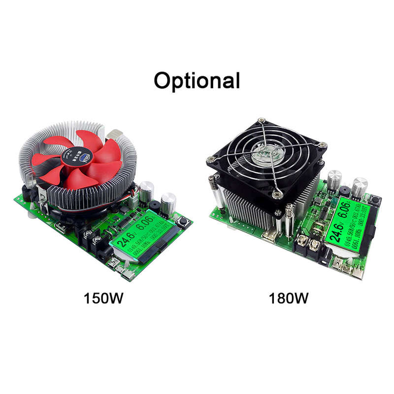 150W 200V 20A Electronic Load Tester Digital LCD Screen Electronic Adjustment Constant Load Me