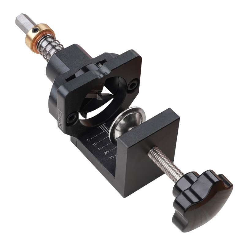 35mm Concealed Hinge Drilling Jig Hole Guide with Screw Clamp Hex Socket Drill Bit for Cabine