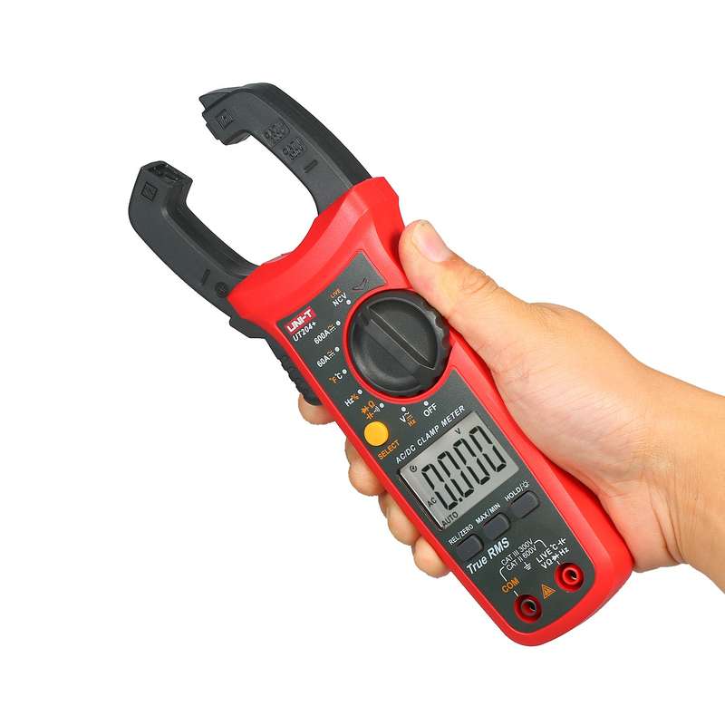 UNI-T UT204+ 6000 Counts Digital Clamp Meter True RMS Multimeter Clamp Ammeter Voltage Meter N
