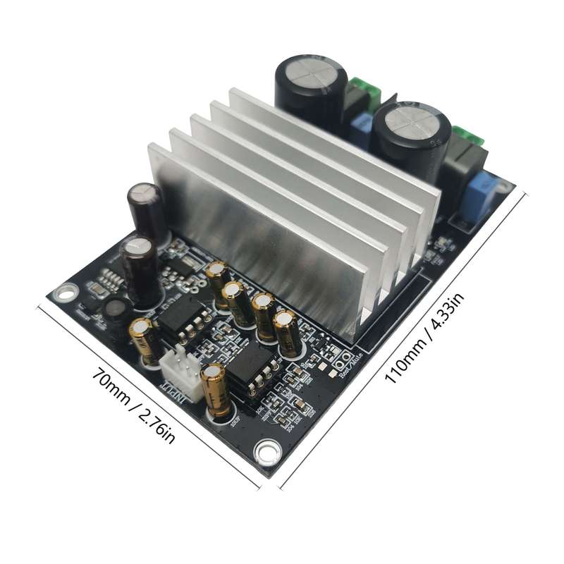 TPA3255 Class D Digital Power Amplifier Board DC 24-48V 2.0 Channel Mini Digital Audio Stereo