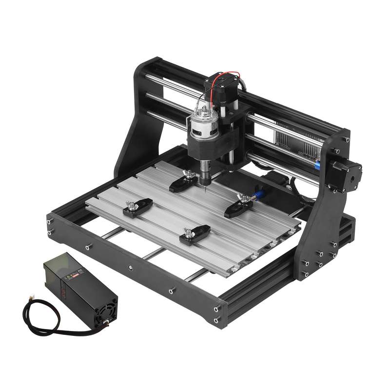 CNC 30*18 Pro Router Kit GRBL Control 3 Axis Offline Controller 80W Laser Module Engraver Pla