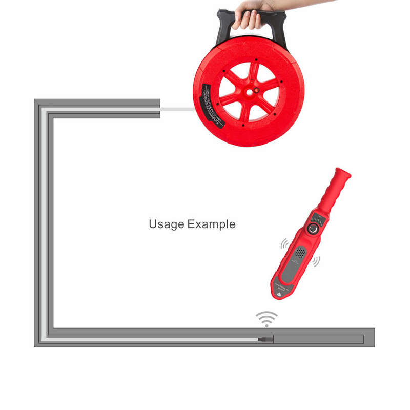 Pipes Blockage Diagnostic-tool Scanner Plumbers Pipeline Blocking Clogging Locating Instrument