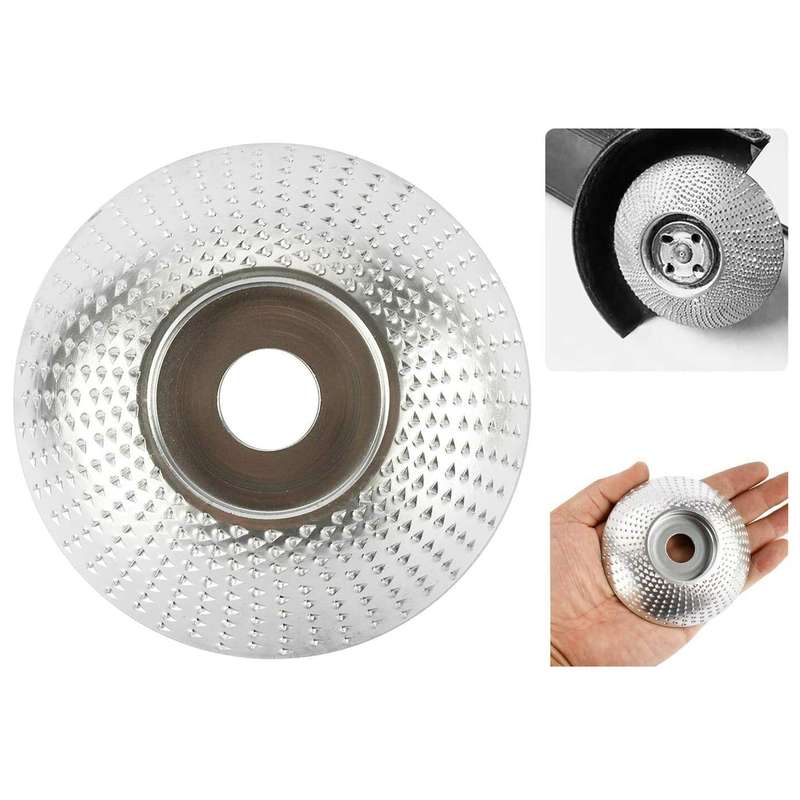 Wood Grinding Wheel Wood Shaping Carving Cutting Disc Angle Grinder Chain Disc Set for Woodwor