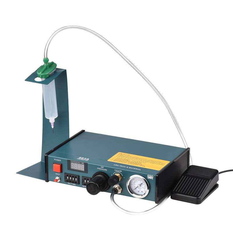 983A 220V Automatic Glue Dispenser Machine Professional Precise Dispensing Controller Glue Machine D