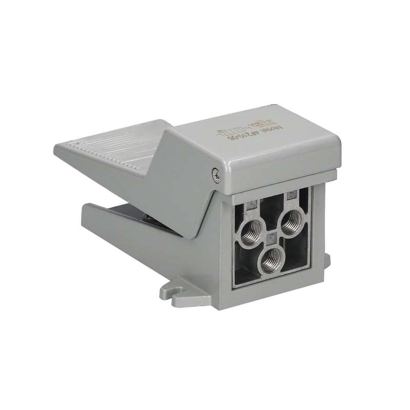 1/4-inch Pneumatic Foot Pedal Valve 5 Way 2 Position Pneumatic Air Flow Control Foot Press Valve Dir