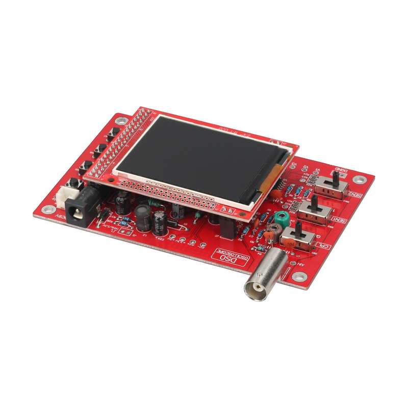Oscilloscope Kit 2.4 Inch TFT Handheld Pocket-Size Digital Oscilloscope with Protective Case a
