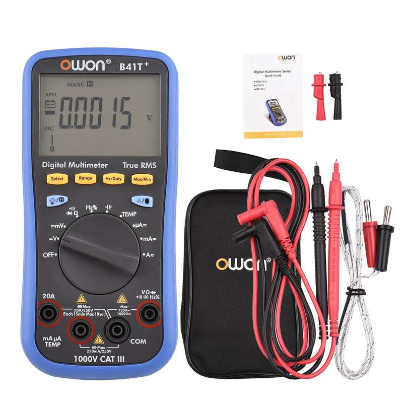 OWON B41T+ Digital BT Multimeter with Offline Record 22000 Counts True RMS Auto-ranging Electrical T