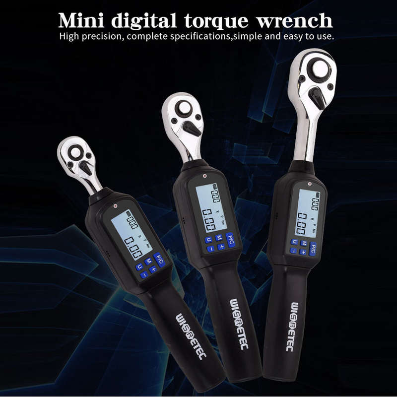 ES3-100AN 1/2 Inch Handheld Portable Digital Torque Wrench Large Screen with Backlight Sound L