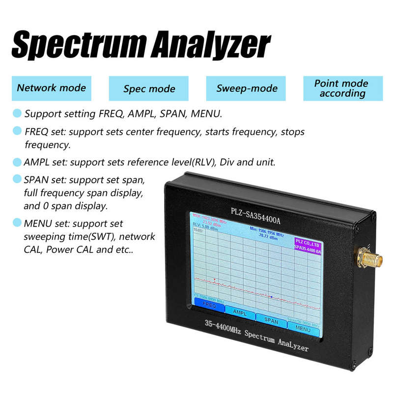 Bi-directional TV Amplifier 2 Inputs TV Antenna Signal Booster with 4 Outputs Low Noise TV Sig