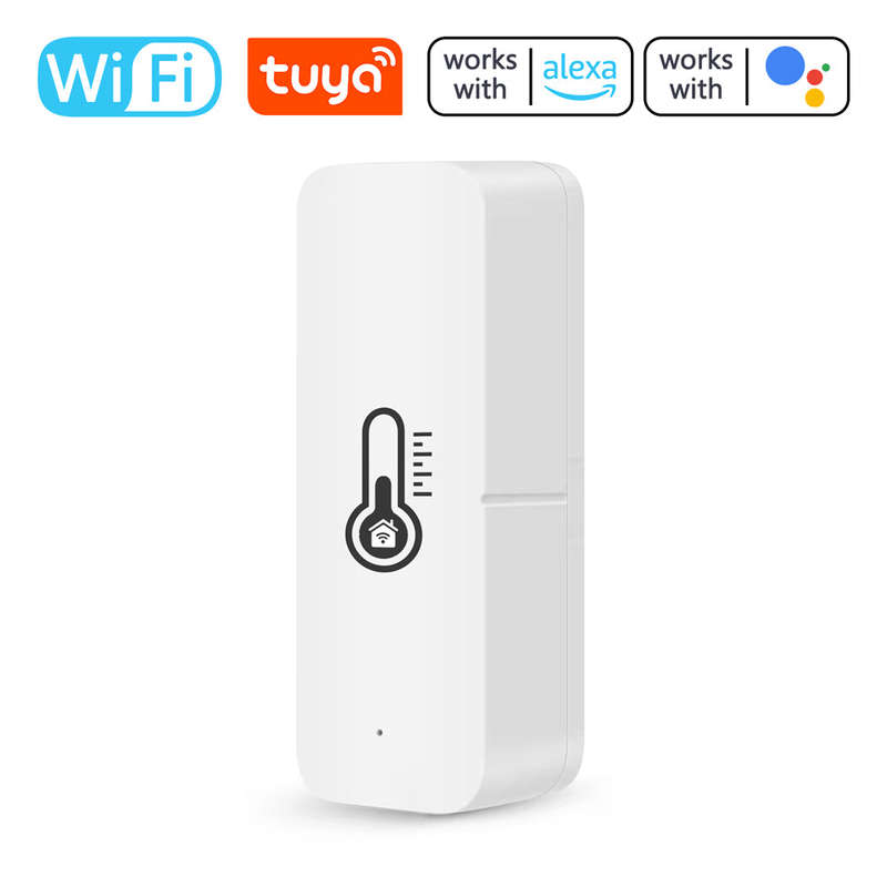 Tuya WiFi Intelligent Temperature Humidity Detector Sensors Intelligent Home Indoor Temperatur
