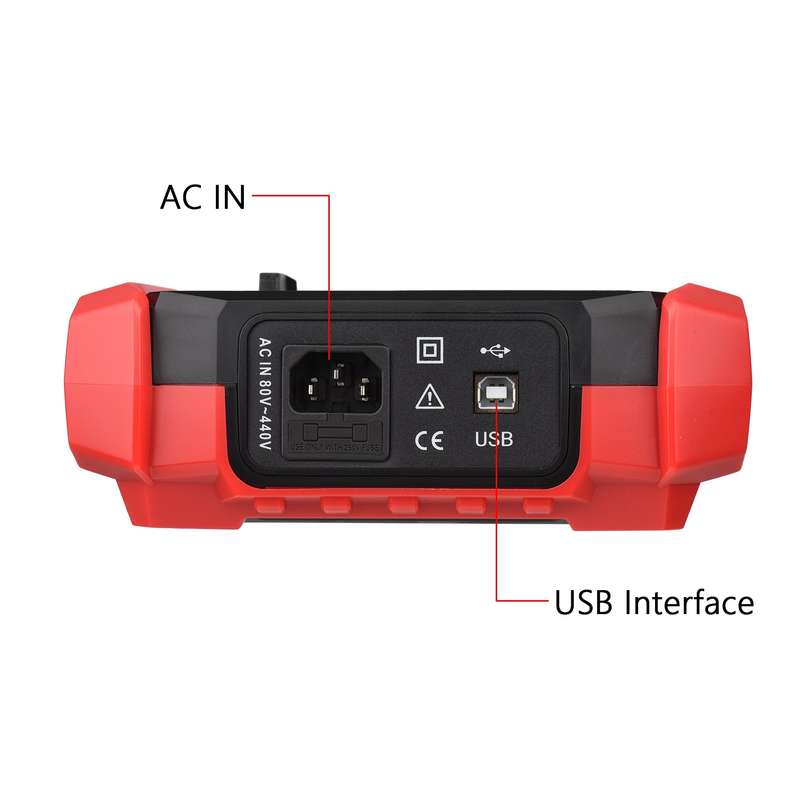HABOTEST HT5910 4.7-inch LCD Digital Resistance Meter Leakage Switch Tester RCD/Loop Tester 1