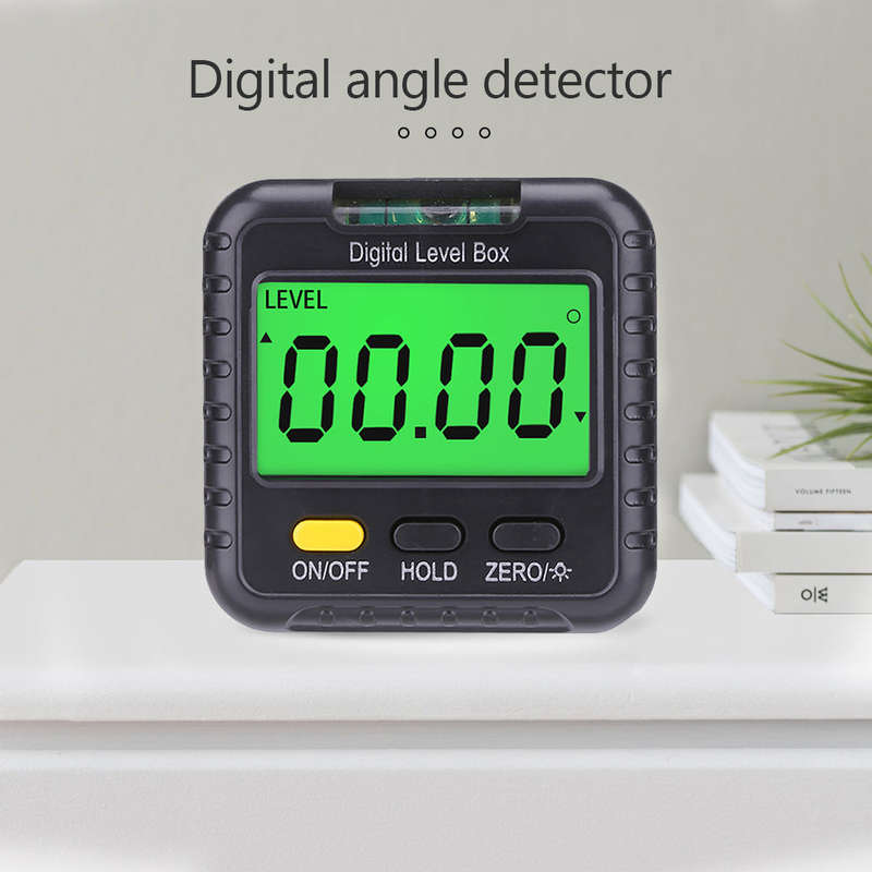 Digital Inclinometer 4*90  Portable Angle Finder Mini Level and Bevel Gauge Level Box with L