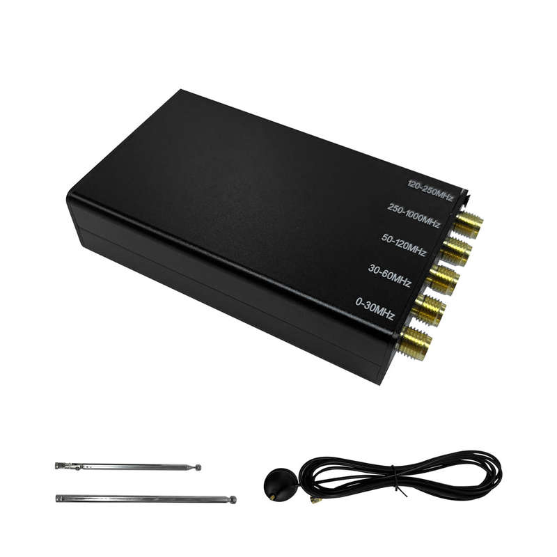 10kHz~1GHz Portable SDR Receiver RSP HF AM FM SSB CW Aviation Band Receiver Multiplatform Supp