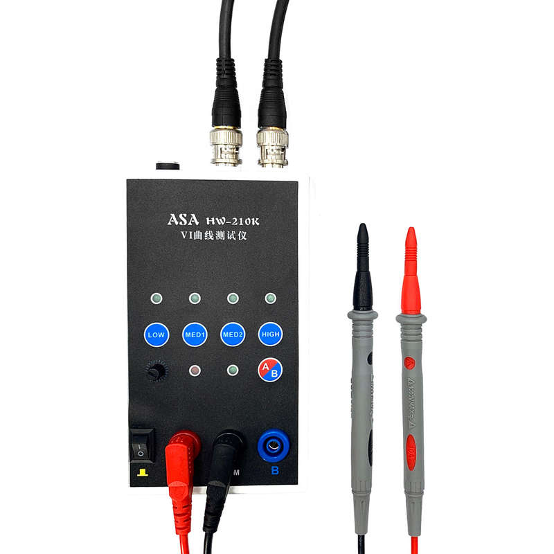 HW-210K Handheld Portable Dual-channel VI Curve Tester Circuit Board Online Detection ASA Test