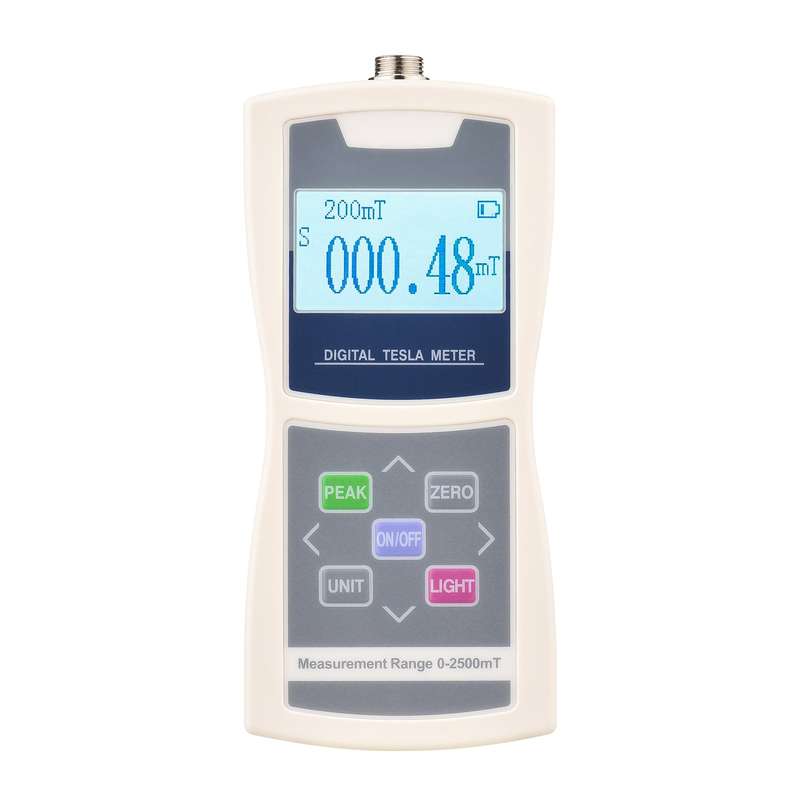 Digital Tesla Meter Gaussmeter Auto Range 200mT/ 2000mT High Accuracy Sensitive Surface Magnet